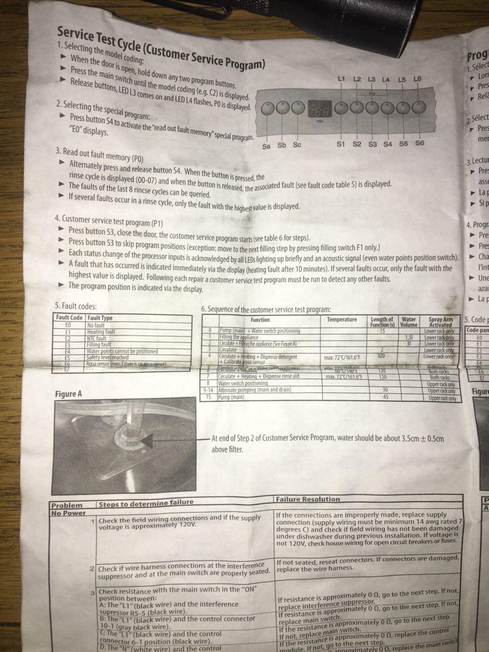 BOSCH DishWasher Mod. SHV65P03UC/63 Service mode test video Iskander